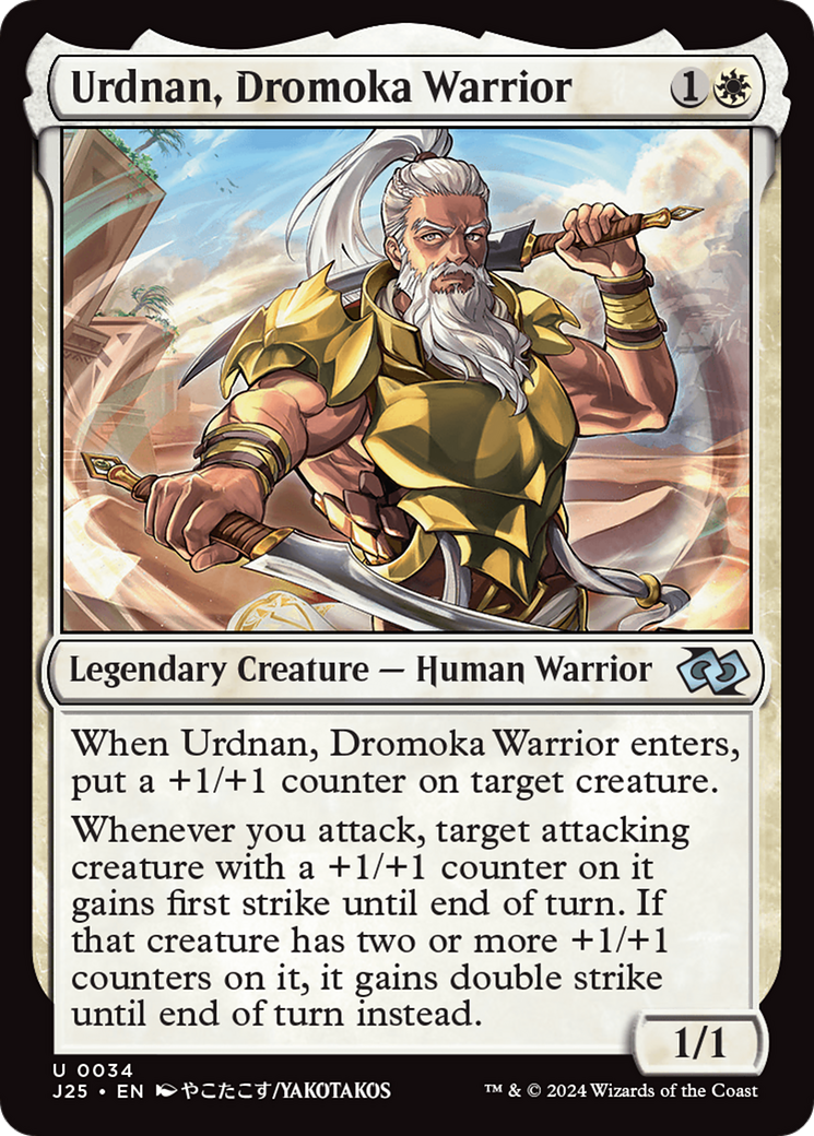 Urdnan, Dromoka Warrior (Anime) [Foundations Jumpstart] | Rook's Games and More