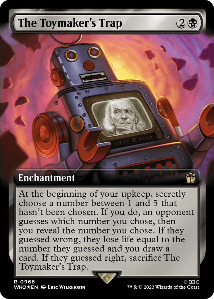 The Toymaker's Trap (Extended Art) (Surge Foil) [Doctor Who] | Rook's Games and More