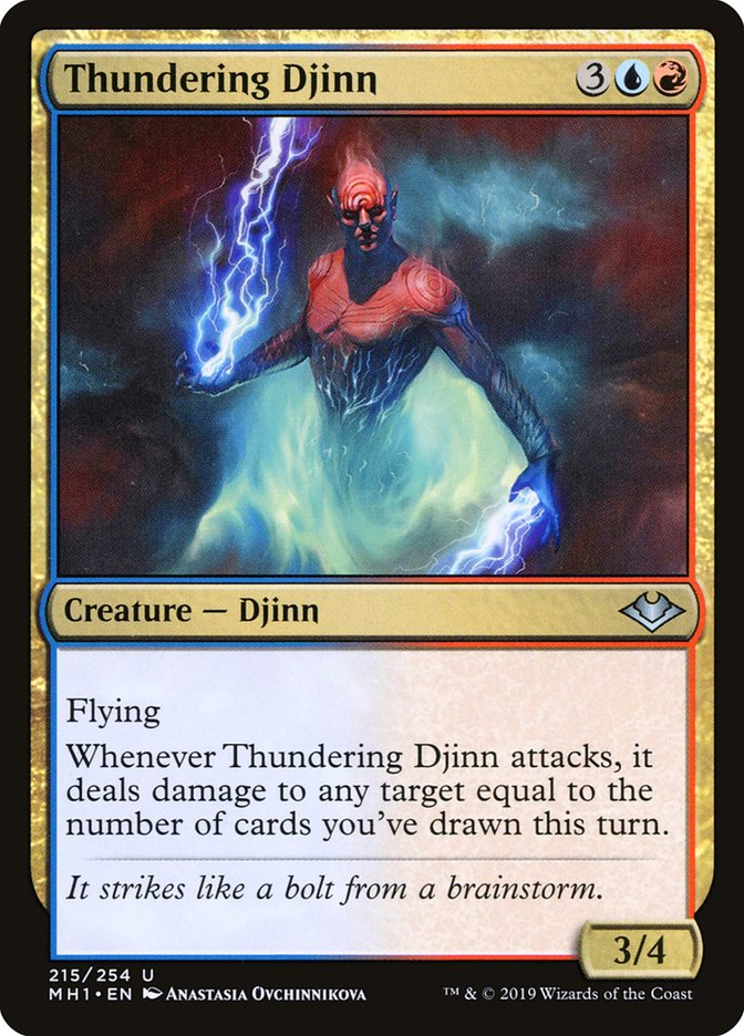 Thundering Djinn [Modern Horizons] | Rook's Games and More