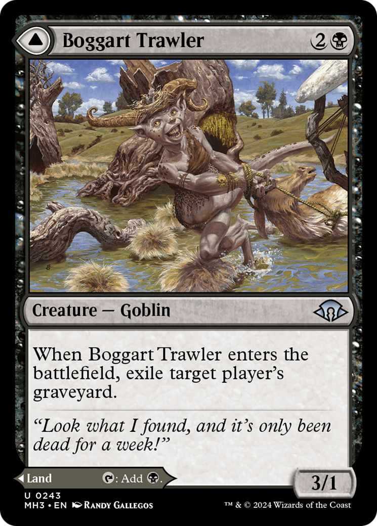 Boggart Trawler // Boggart Bog [Modern Horizons 3] | Rook's Games and More