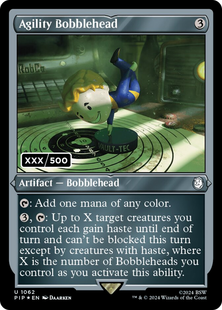 Agility Bobblehead (Serial Numbered) [Fallout] | Rook's Games and More