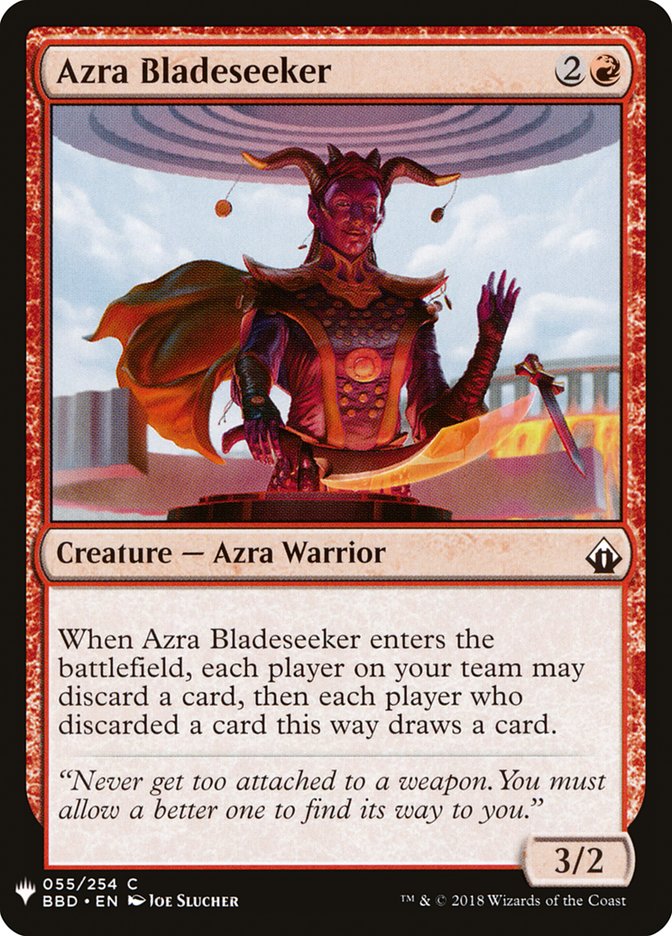 Azra Bladeseeker [Mystery Booster] | Rook's Games and More