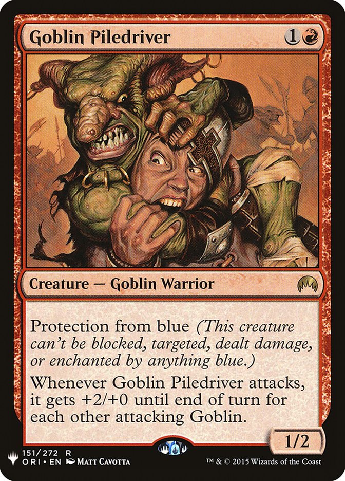 Goblin Piledriver [Mystery Booster] | Rook's Games and More