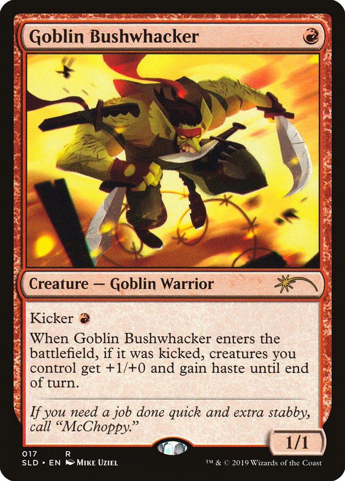 Goblin Bushwhacker [Secret Lair Drop Series] | Rook's Games and More