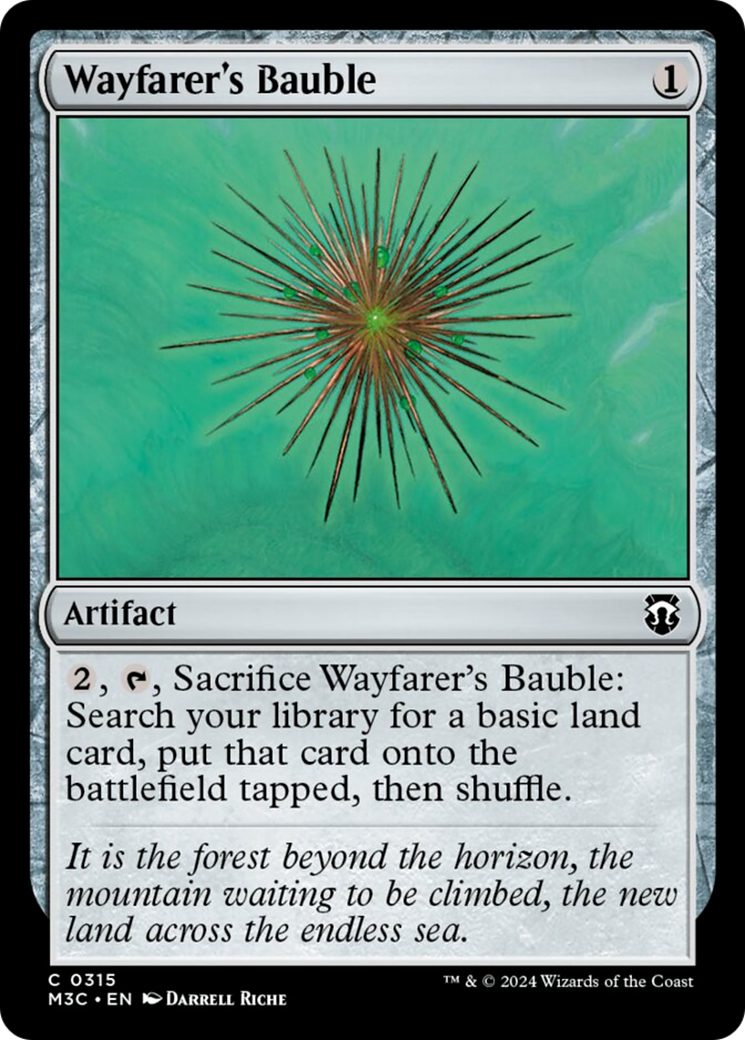 Wayfarer's Bauble [Modern Horizons 3 Commander] | Rook's Games and More