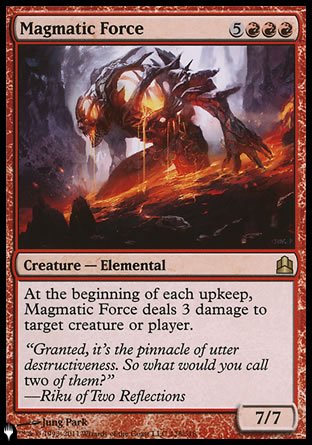 Magmatic Force [The List] | Rook's Games and More