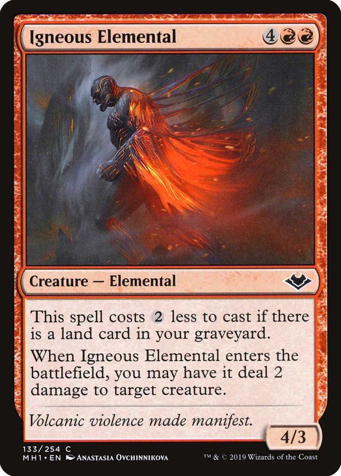 Igneous Elemental [Modern Horizons] | Rook's Games and More
