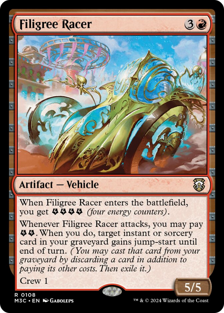 Filigree Racer [Modern Horizons 3 Commander] | Rook's Games and More