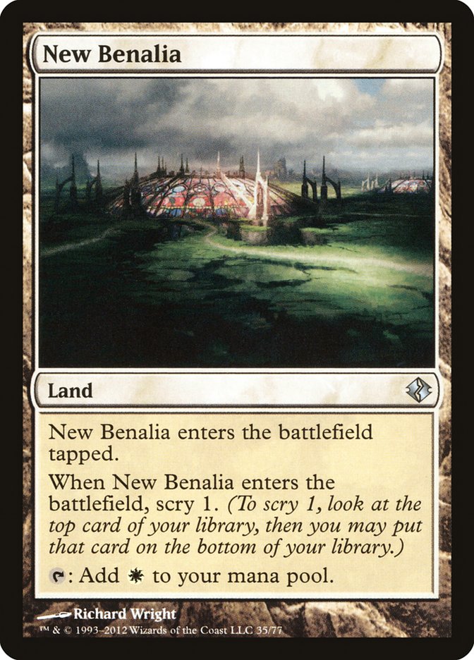 New Benalia [Duel Decks: Venser vs. Koth] | Rook's Games and More