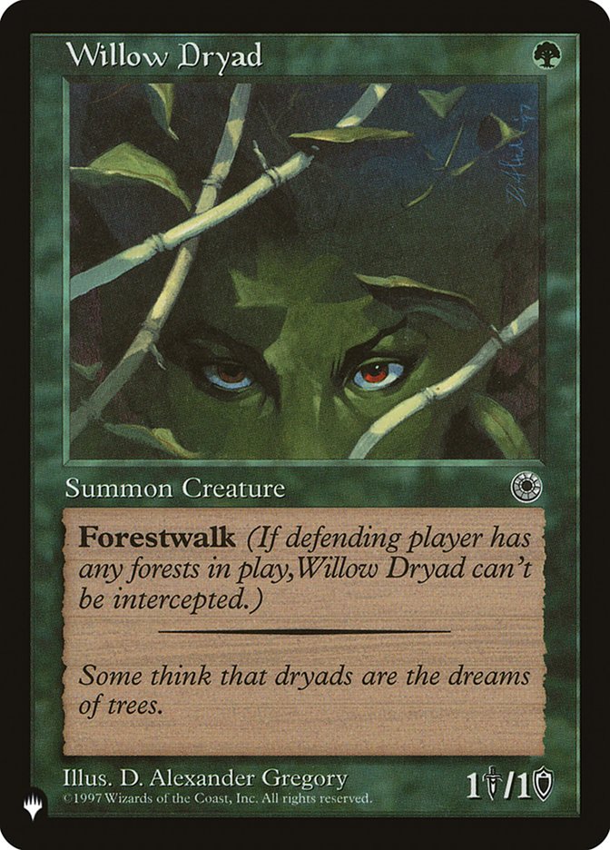 Willow Dryad [The List] | Rook's Games and More