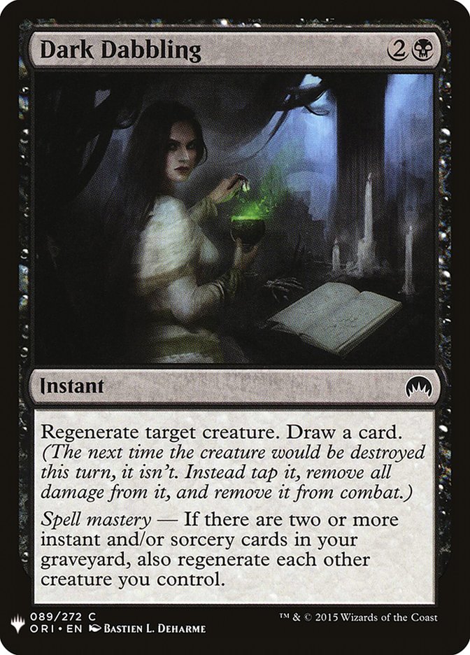 Dark Dabbling [Mystery Booster] | Rook's Games and More