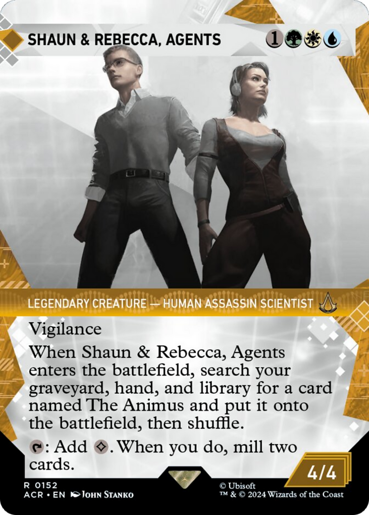 Shaun & Rebecca, Agents (Showcase) [Assassin's Creed] | Rook's Games and More
