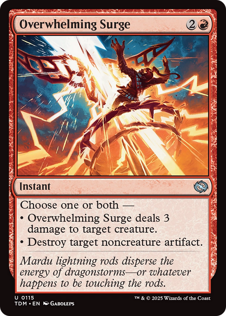 Overwhelming Surge [Tarkir: Dragonstorm] | Rook's Games and More
