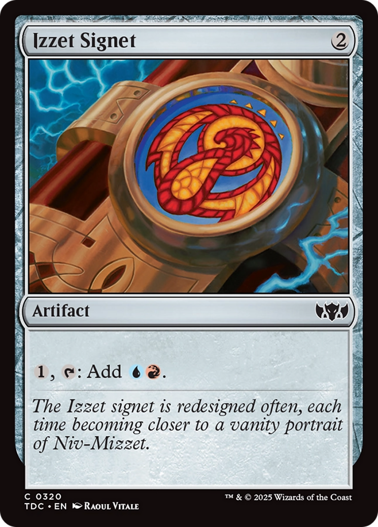 Izzet Signet [Tarkir: Dragonstorm Commander] | Rook's Games and More