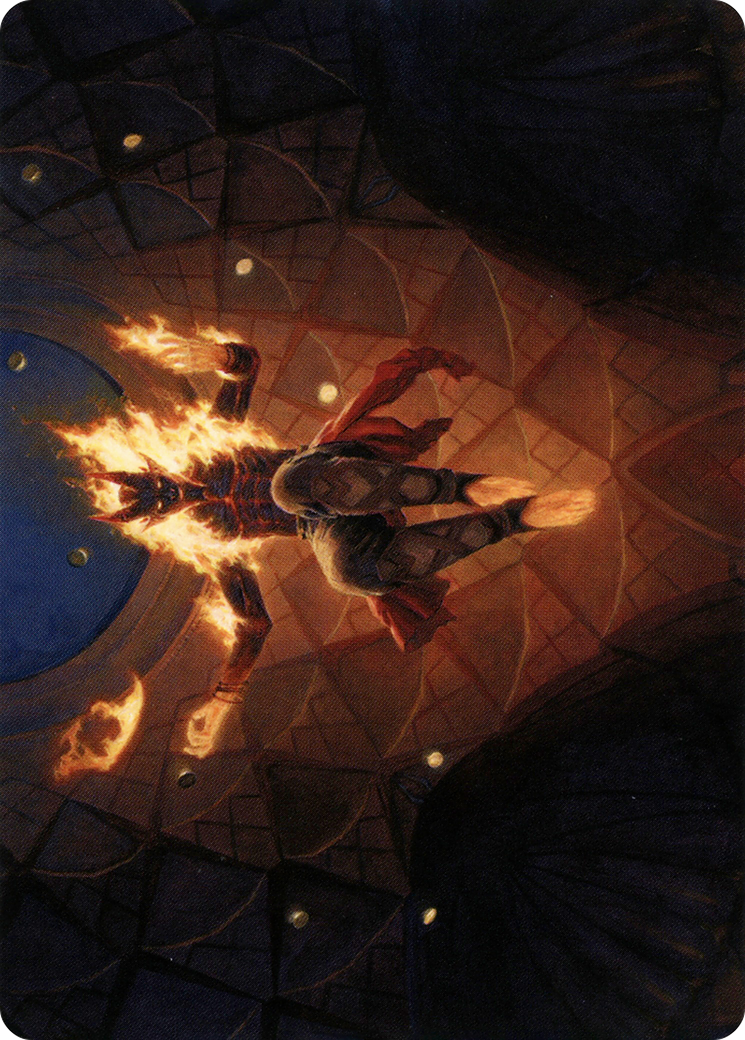 Yusri, Fortune's Flame Art Card [Modern Horizons 2 Art Series] | Rook's Games and More