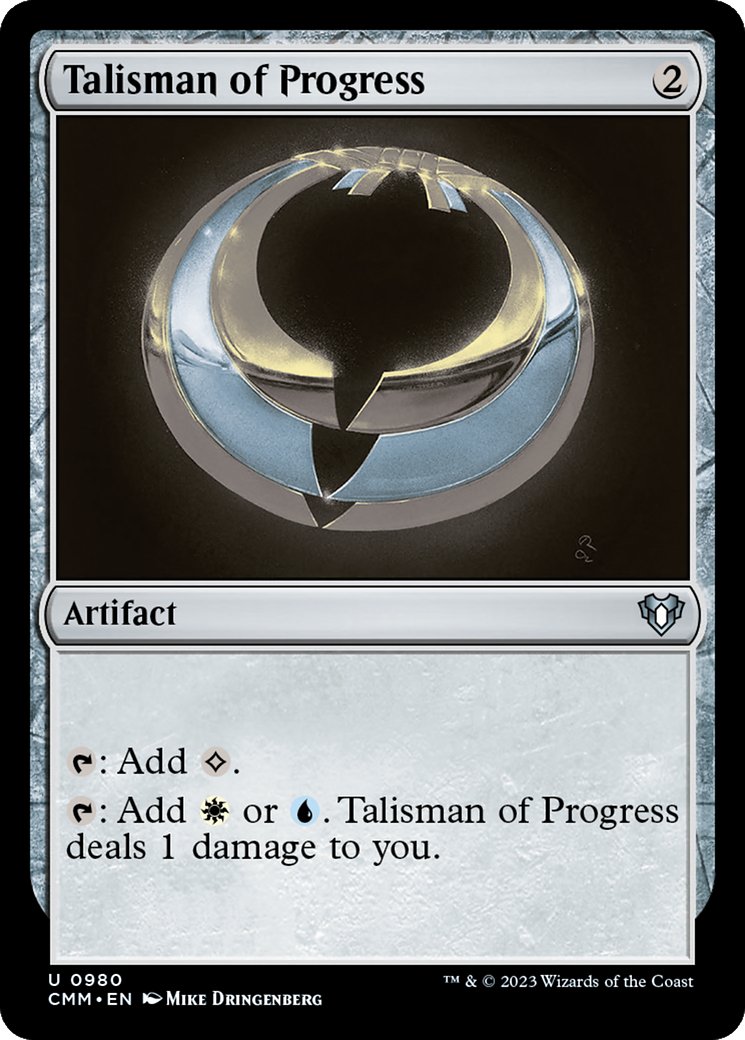 Talisman of Progress [Commander Masters] | Rook's Games and More