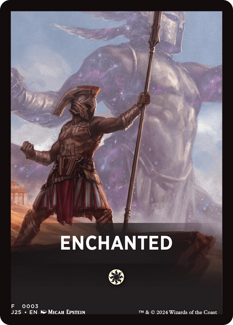 Enchanted Theme Card [Foundations Jumpstart Front Cards] | Rook's Games and More