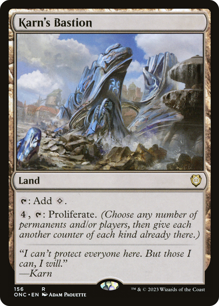 Karn's Bastion [Phyrexia: All Will Be One Commander] | Rook's Games and More