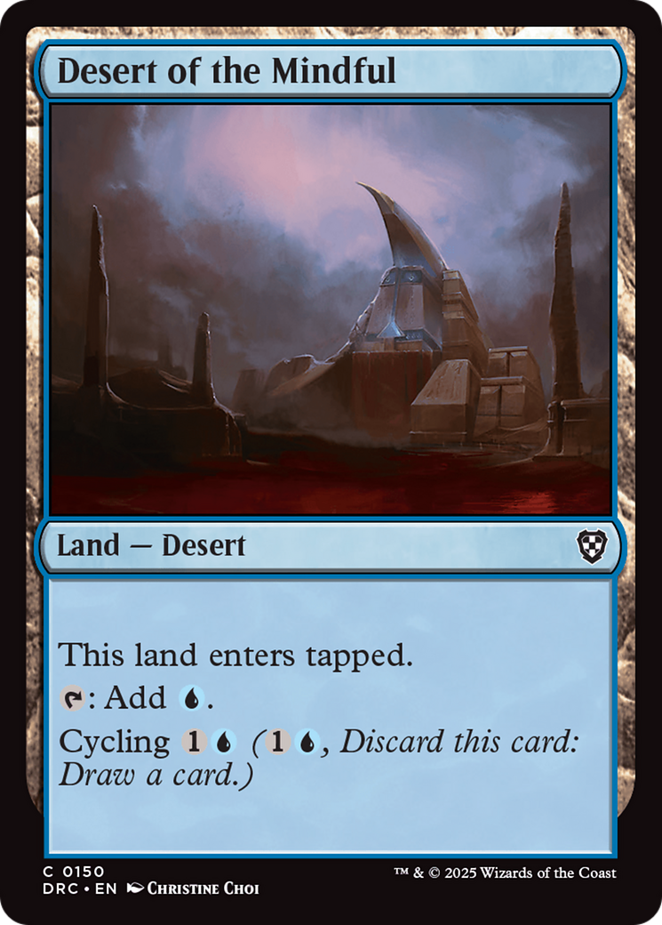 Desert of the Mindful [Aetherdrift Commander] | Rook's Games and More