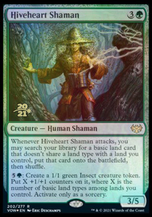 Hiveheart Shaman [Innistrad: Crimson Vow Prerelease Promos] | Rook's Games and More