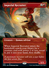 Imperial Recruiter (Borderless Alternate Art) [Modern Horizons 2] | Rook's Games and More