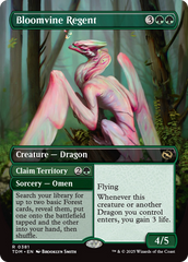 Bloomvine Regent (Borderless) [Tarkir: Dragonstorm] | Rook's Games and More
