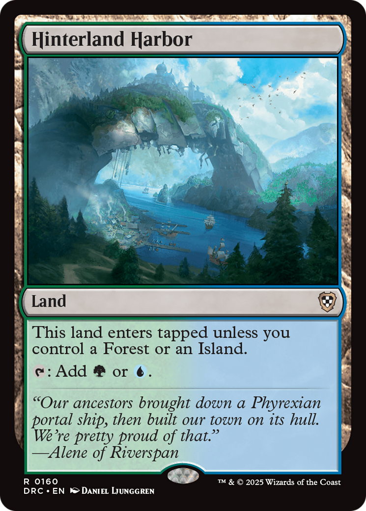 Hinterland Harbor [Aetherdrift Commander] | Rook's Games and More