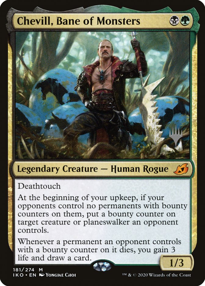 Chevill, Bane of Monsters (Promo Pack) [Ikoria: Lair of Behemoths Promos] | Rook's Games and More