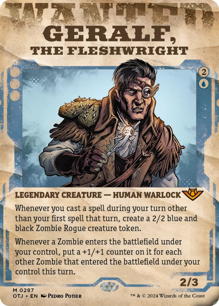 Geralf, the Fleshwright (Showcase) [Outlaws of Thunder Junction] | Rook's Games and More