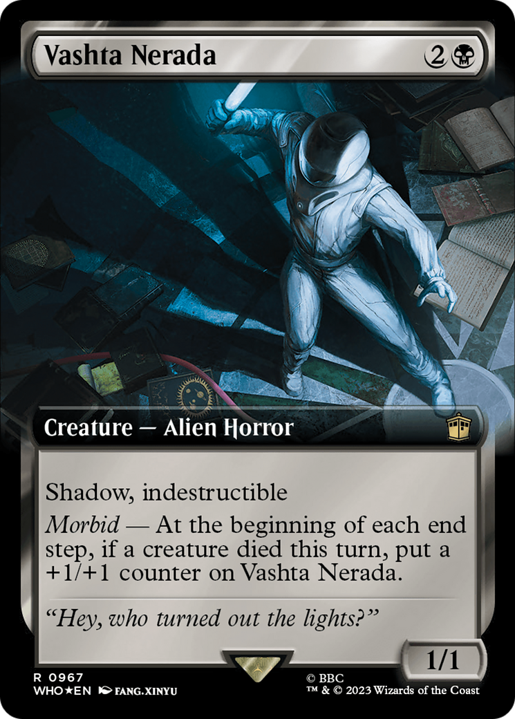 Vashta Nerada (Extended Art) (Surge Foil) [Doctor Who] | Rook's Games and More