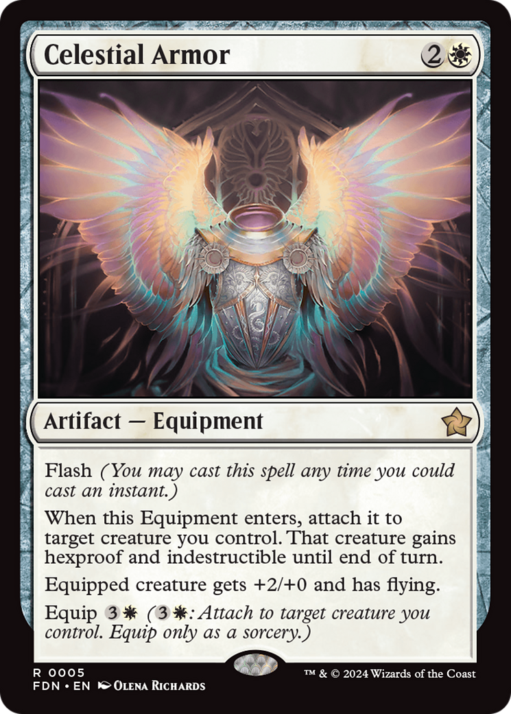 Celestial Armor [Foundations] | Rook's Games and More