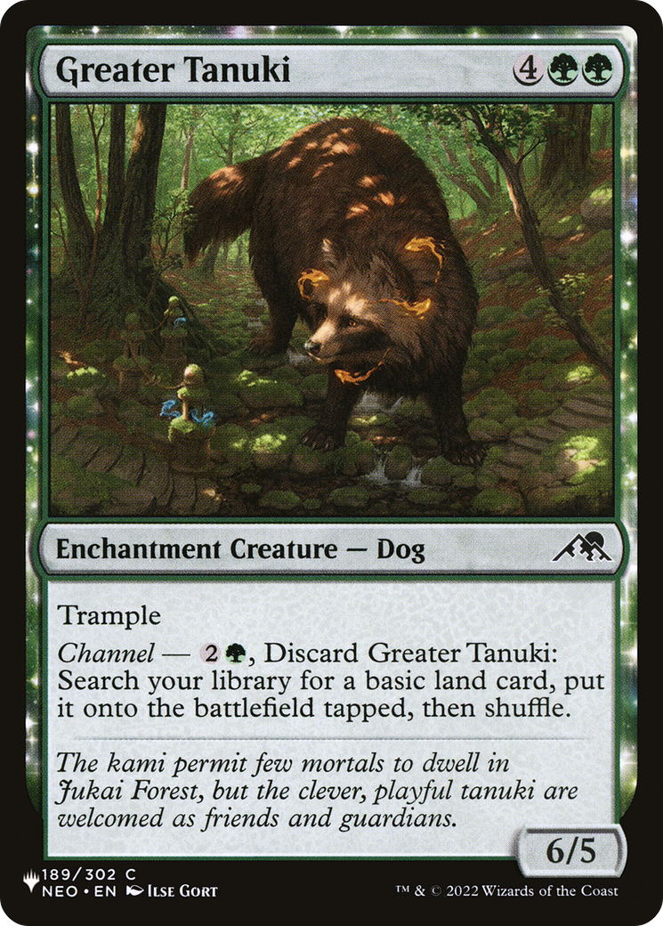 Greater Tanuki [The List] | Rook's Games and More