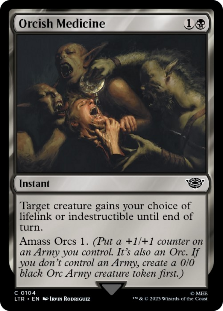 Orcish Medicine [The Lord of the Rings: Tales of Middle-Earth] | Rook's Games and More