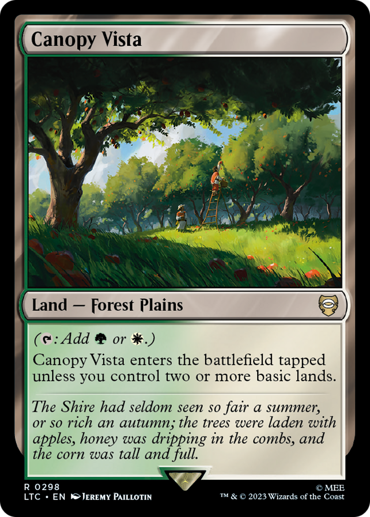 Canopy Vista [The Lord of the Rings: Tales of Middle-Earth Commander] | Rook's Games and More