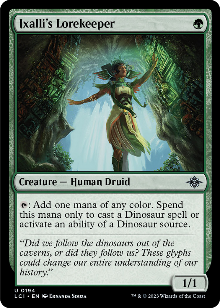 Ixalli's Lorekeeper [The Lost Caverns of Ixalan] | Rook's Games and More