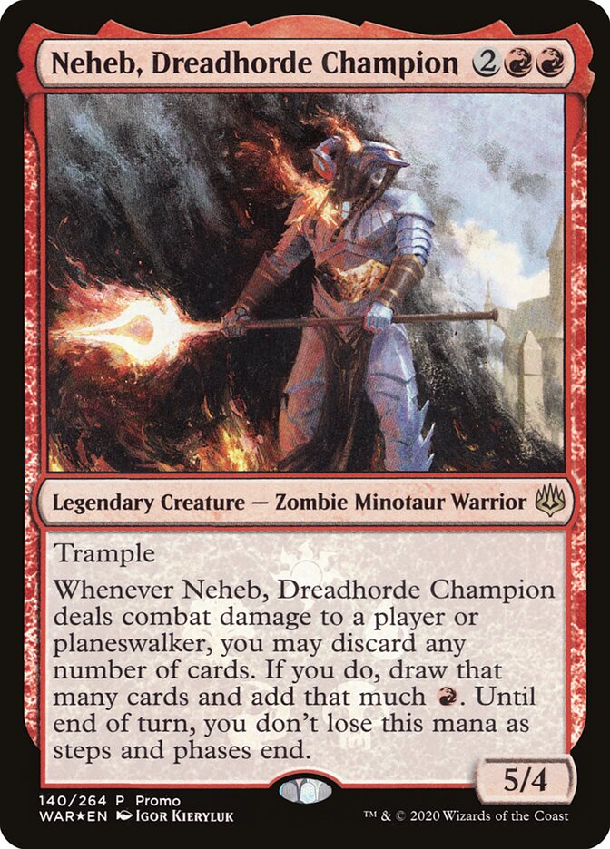 Neheb, Dreadhorde Champion [Resale Promos] | Rook's Games and More