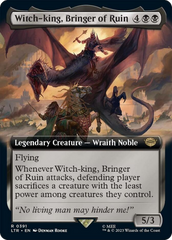 Witch-king, Bringer of Ruin (Extended Alternate Art) [The Lord of the Rings: Tales of Middle-Earth] | Rook's Games and More