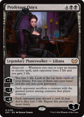 Professor Onyx [Duskmourn: House of Horror Commander] | Rook's Games and More