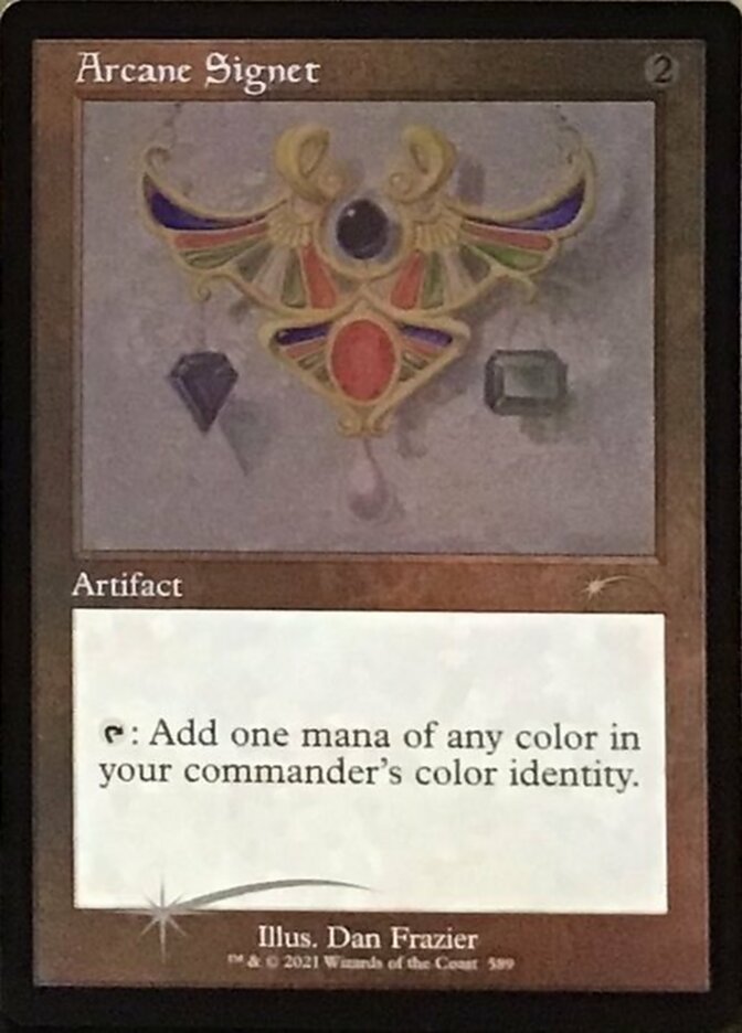 Arcane Signet (Retro) (Foil Etched) [Secret Lair Drop Promos] | Rook's Games and More