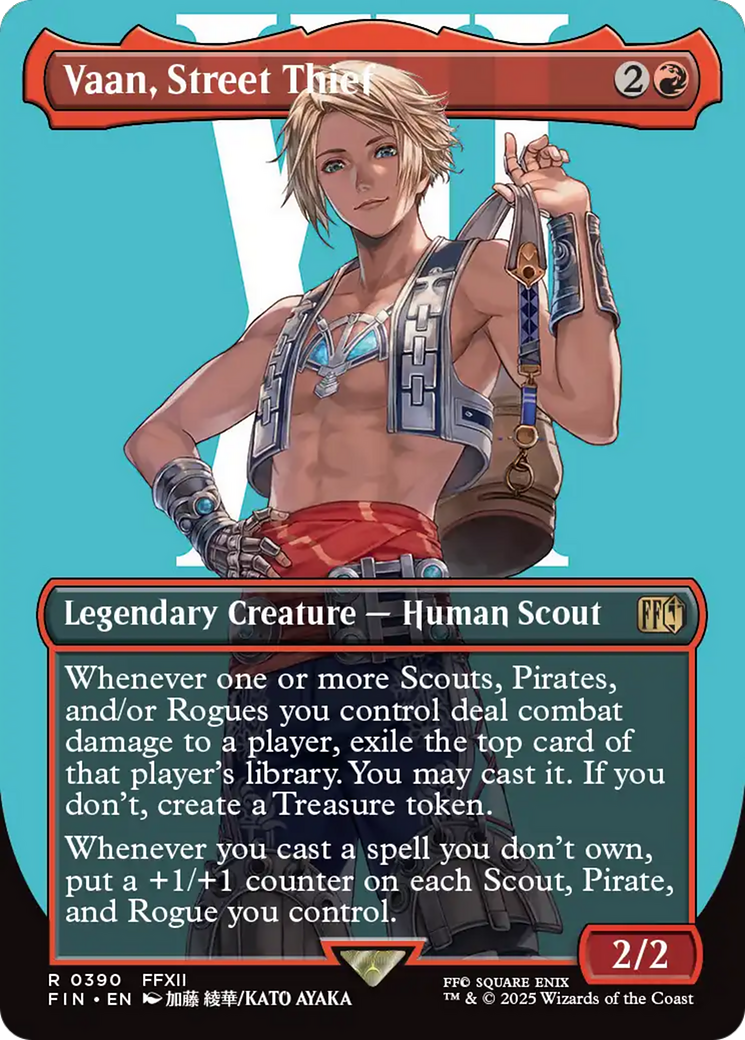 Vaan, Street Thief (Borderless) [FINAL FANTASY] | Rook's Games and More