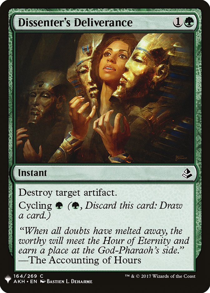 Dissenter's Deliverance [Mystery Booster] | Rook's Games and More
