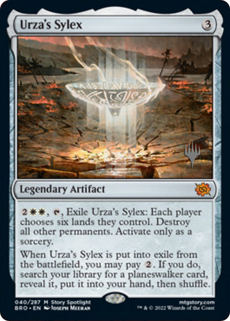 Urza's Sylex (Promo Pack) [The Brothers' War Promos] | Rook's Games and More