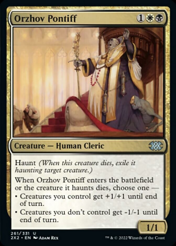 Orzhov Pontiff [Double Masters 2022] | Rook's Games and More