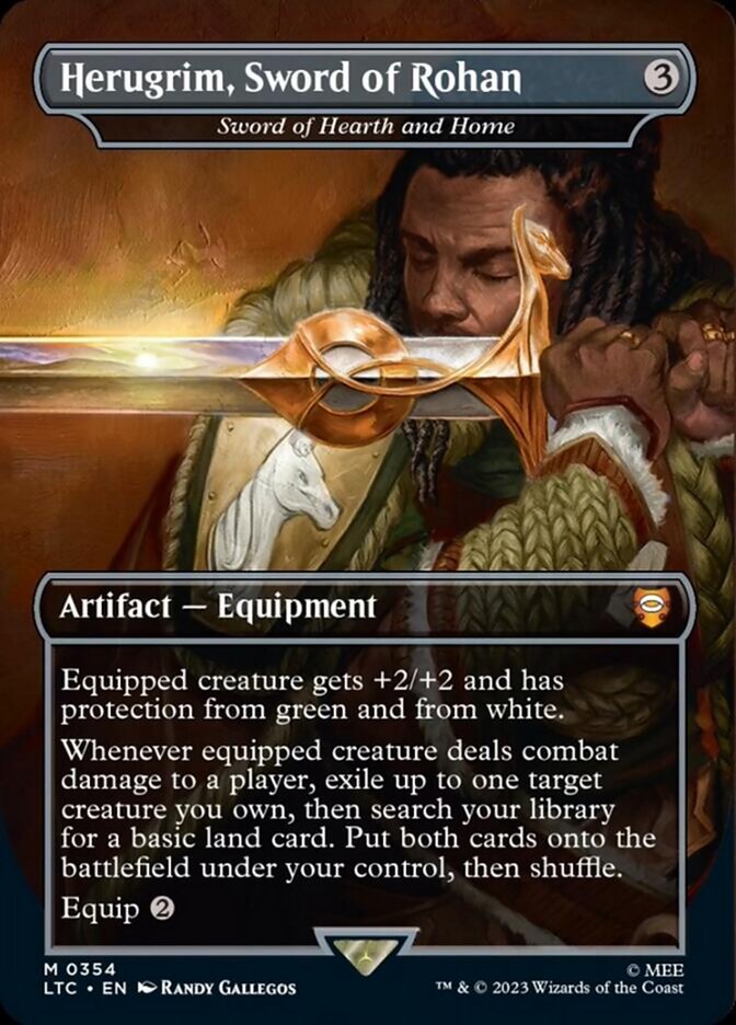Herugrim, Sword of Rohan - Sword of Hearth and Home [The Lord of the Rings: Tales of Middle-Earth Commander] | Rook's Games and More