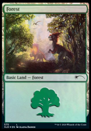 Forest (Dinosaurs) (575) [Secret Lair Drop Promos] | Rook's Games and More
