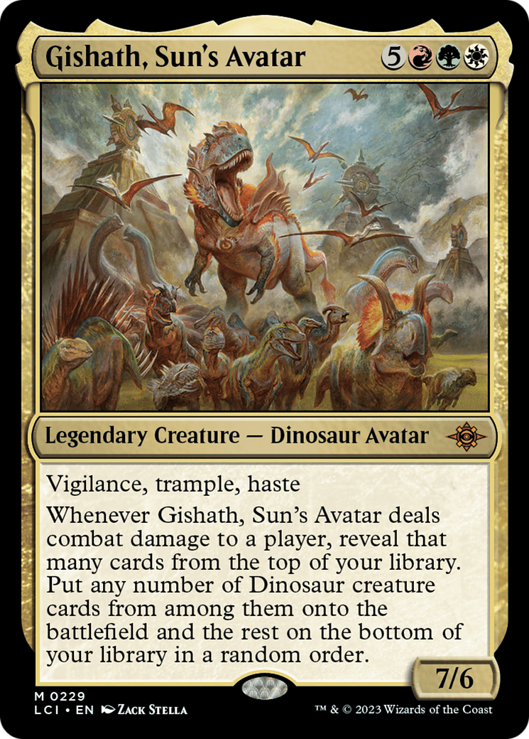 Gishath, Sun's Avatar [The Lost Caverns of Ixalan] | Rook's Games and More