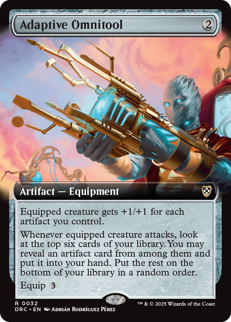 Adaptive Omnitool (Extended Art) [Aetherdrift Commander] | Rook's Games and More