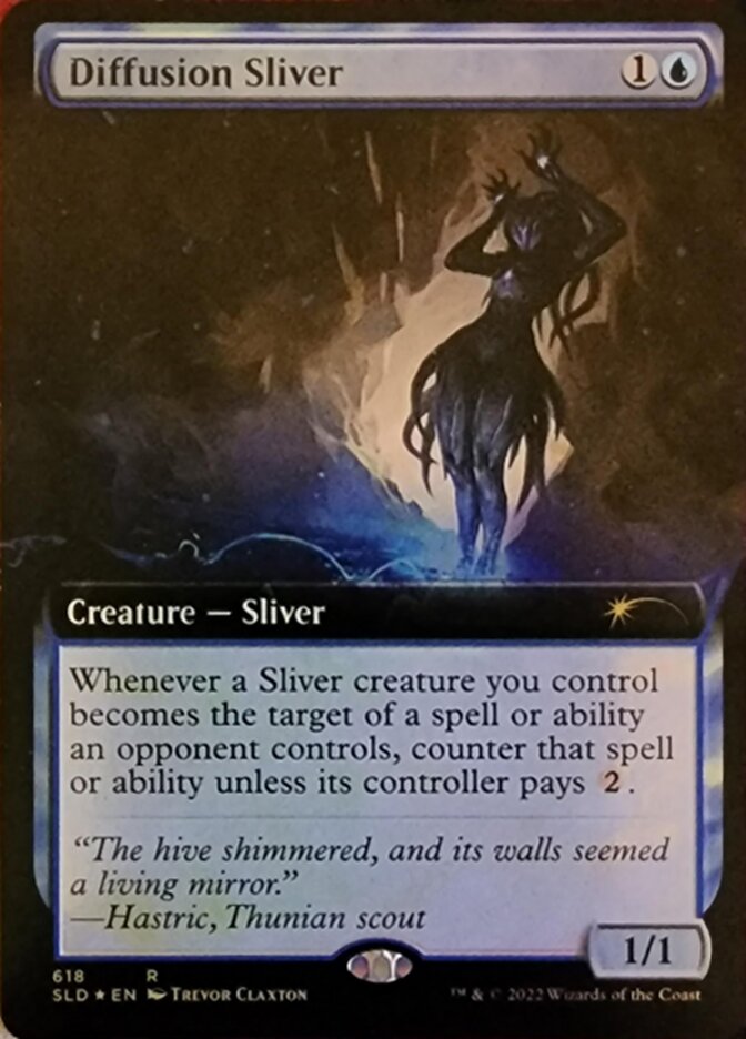 Diffusion Sliver (Extended Art) [Secret Lair Drop Promos] | Rook's Games and More