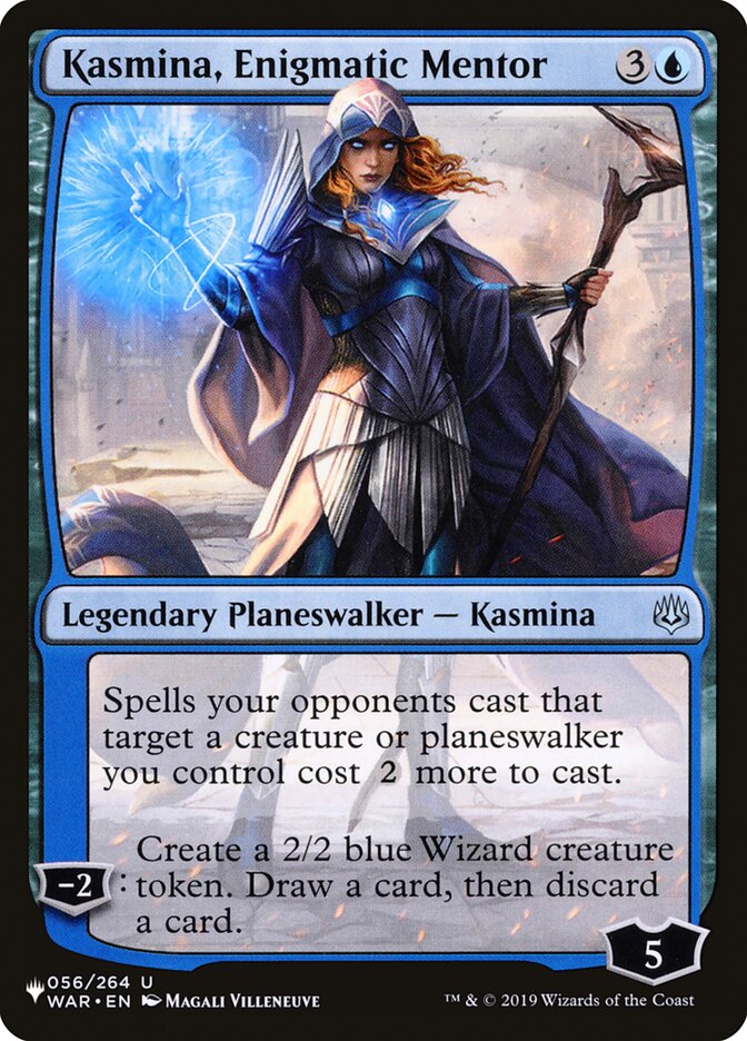 Kasmina, Enigmatic Mentor [The List] | Rook's Games and More