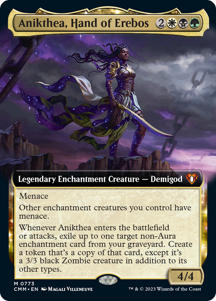 Anikthea, Hand of Erebos (Extended Art) [Commander Masters] | Rook's Games and More